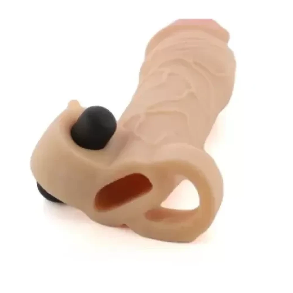 Fanta Flesh Vibrating Penis Extension