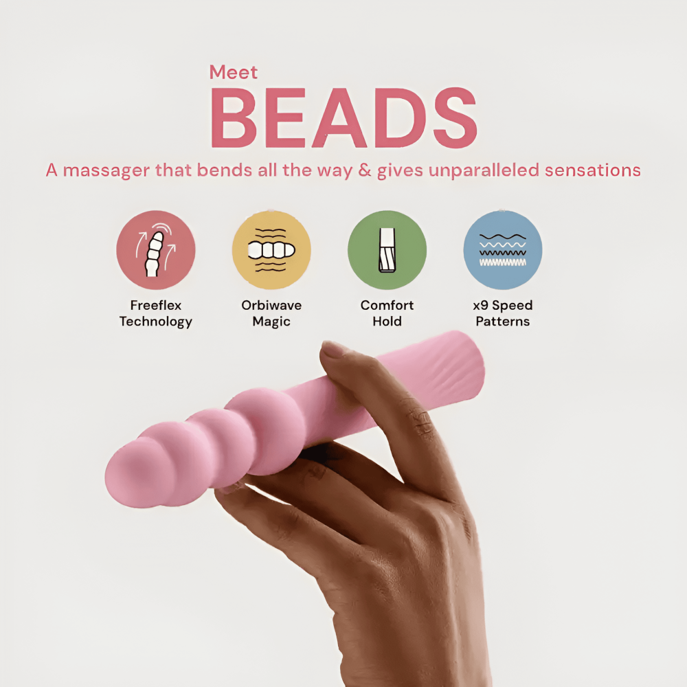 Thirdbase Beads Premium Vibrating Personal Massager for Women